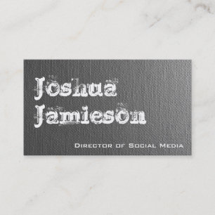 Cartes de visite professionnels modernes gris