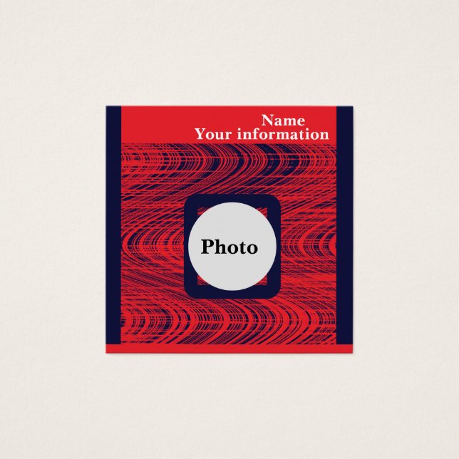 Cartes De Visite Profile Card (Devant)