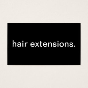 Cartes De Visite Prolongements de cheveux