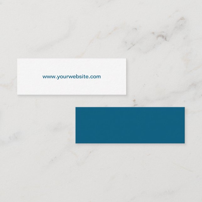 Cartes de visite promotionnelles pour site web sim (Devant / Derrière)