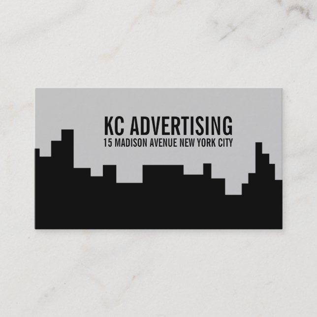 Cartes de visite publicitaires (Devant)