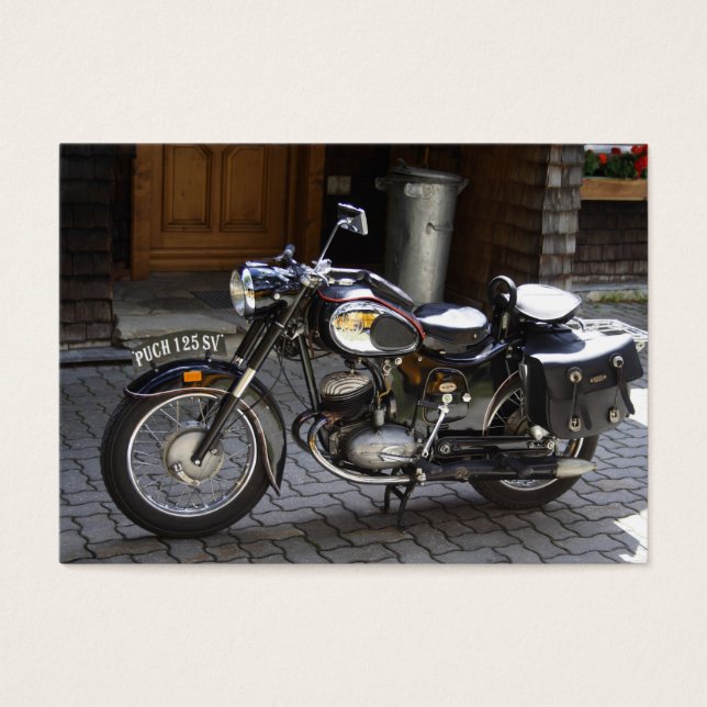 Cartes De Visite Puch 125 SV (Devant)