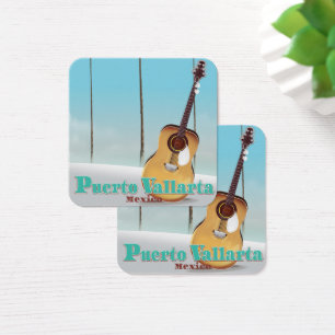 Cartes De Visite Puerto Vallarta Mexique poster de voyage