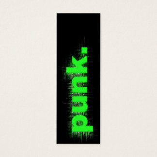Cartes De Visite Punk vert