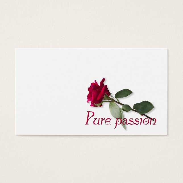 Cartes De Visite Pure passion (Devant)