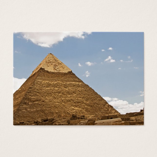 Cartes De Visite Pyramide des pharaons (Devant)