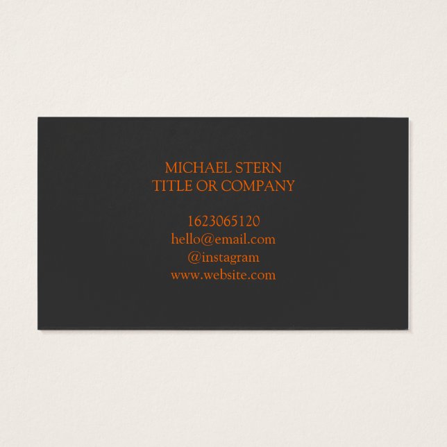 Cartes De Visite QR Code Business Card (Dos)