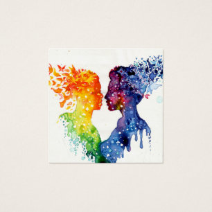 Cartes De Visite quand l'amour vous donne des papillons