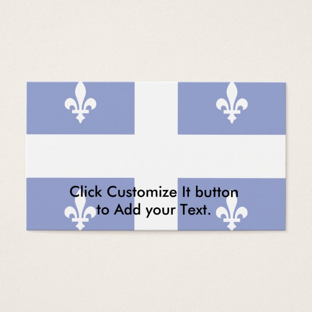 Cartes De Visite Québec (Devant)