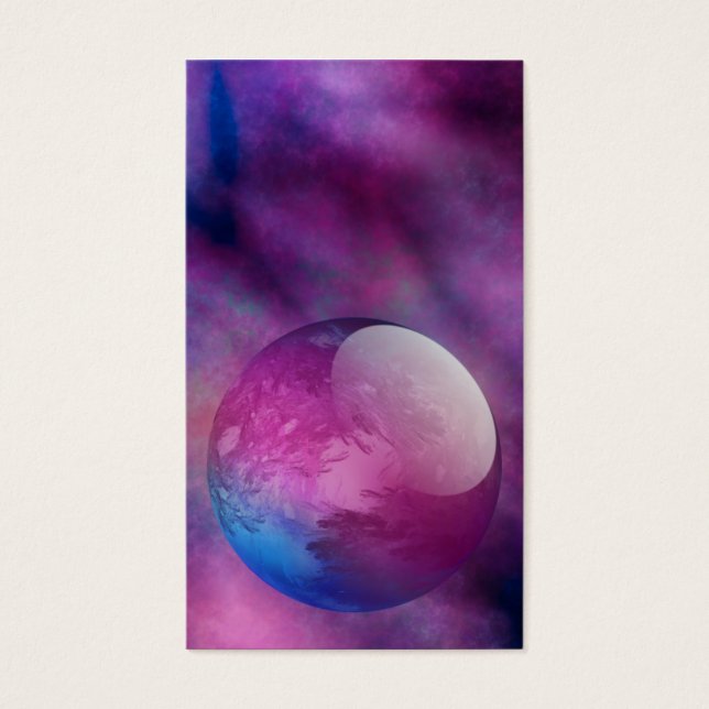 Cartes De Visite Quelque part dans les Signets de l'espace extra-at (Devant)