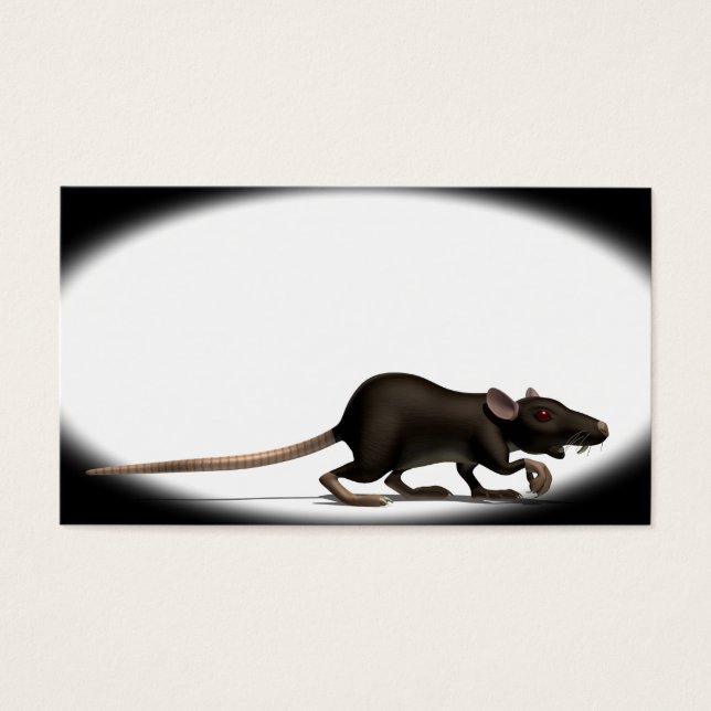 Cartes De Visite Rat de peste (Devant)