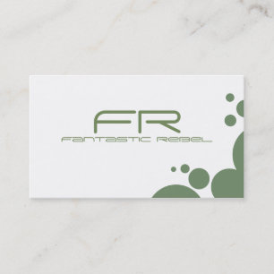 Cartes de visite rebelles fantastiques