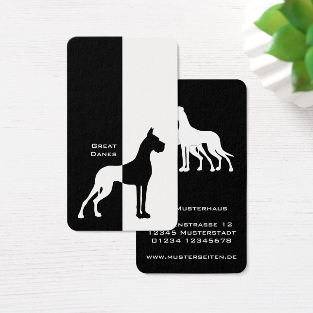 Cartes De Visite Recadré Non recadré (Bureau)