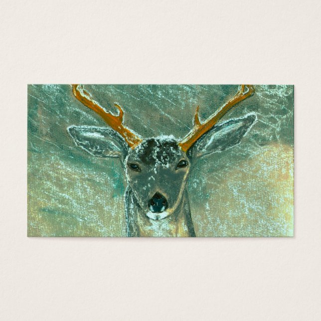 Cartes De Visite regard de neige (Devant)