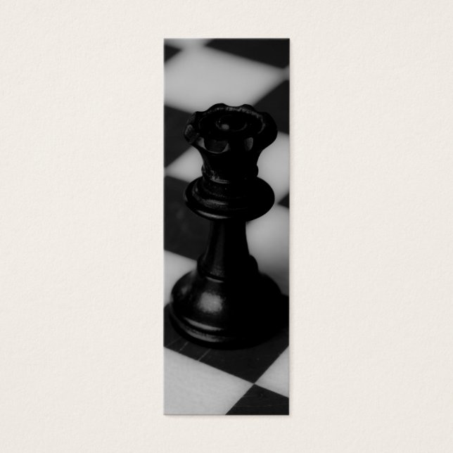 Cartes De Visite Reine des échecs (Devant)