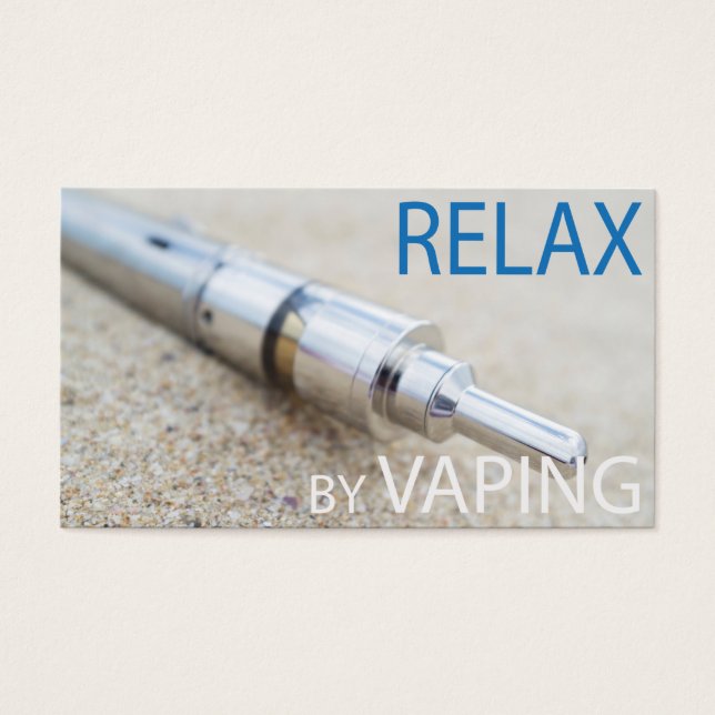 Cartes De Visite Relax by vaping (Devant)