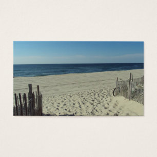 Cartes De Visite Relaxation de plage
