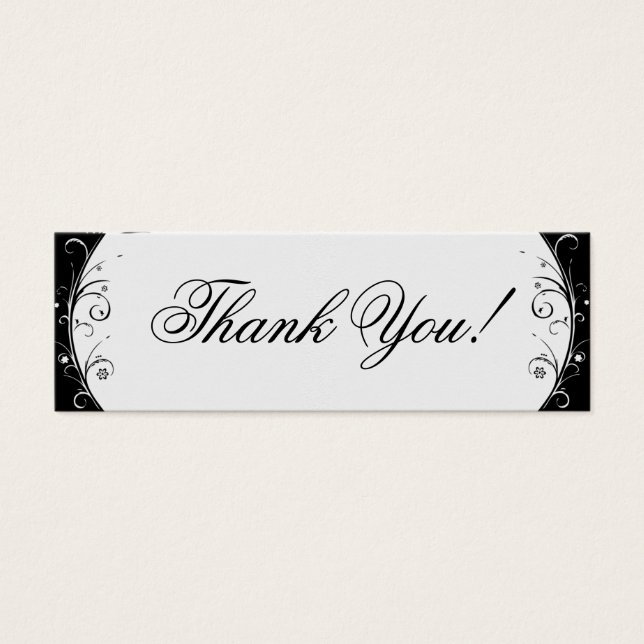 Cartes De Visite Remerciements! (Devant)