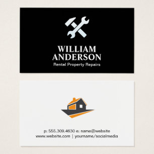Cartes De Visite Réparation à domicile   Handyman   Armature de mar