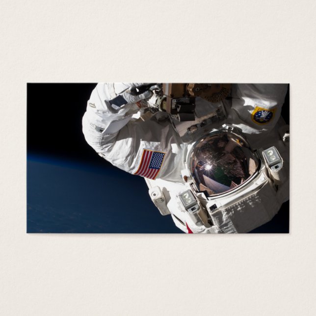 Cartes De Visite Réparation de la station spatiale (Devant)