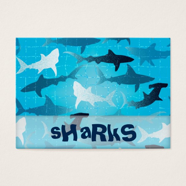 Cartes De Visite requins (Devant)