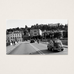 Cartes De Visite Rétro Fiat 500 à Florence