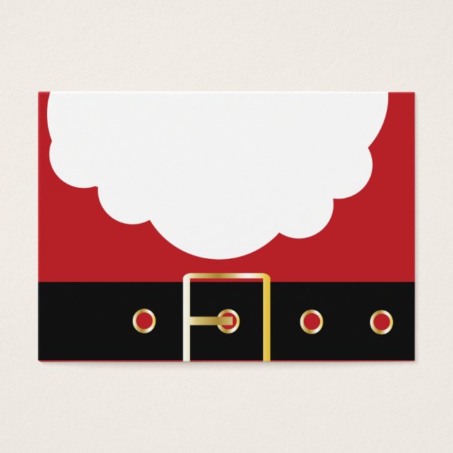 Cartes De Visite rétro santa claus (Devant)