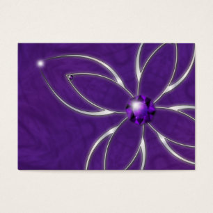 Cartes De Visite Rêver en Signet d'Amethyst
