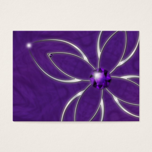 Cartes De Visite Rêver en Signet d'Amethyst (Devant)