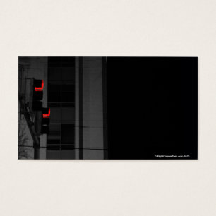 Cartes De Visite Réverbère rouge