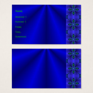 Cartes De Visite Rêves bleus