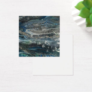 Cartes De Visite Rêves des 20 peintures abstraites de l'océan