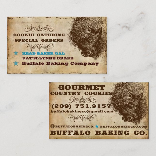 Cartes de visite RÉVISÉ 2022 Patti seulement (Devant / Derrière)