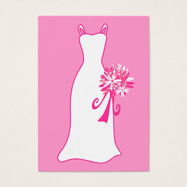 Cartes De Visite Robe mariage (Devant)