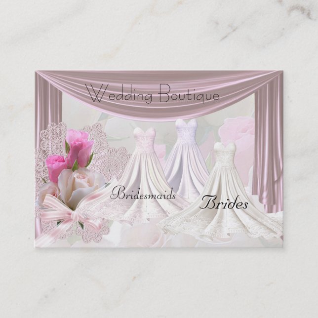 Cartes de visite Robes de Mariée Boutique (Devant)