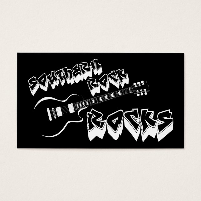 Cartes De Visite Rock du sud (Devant)