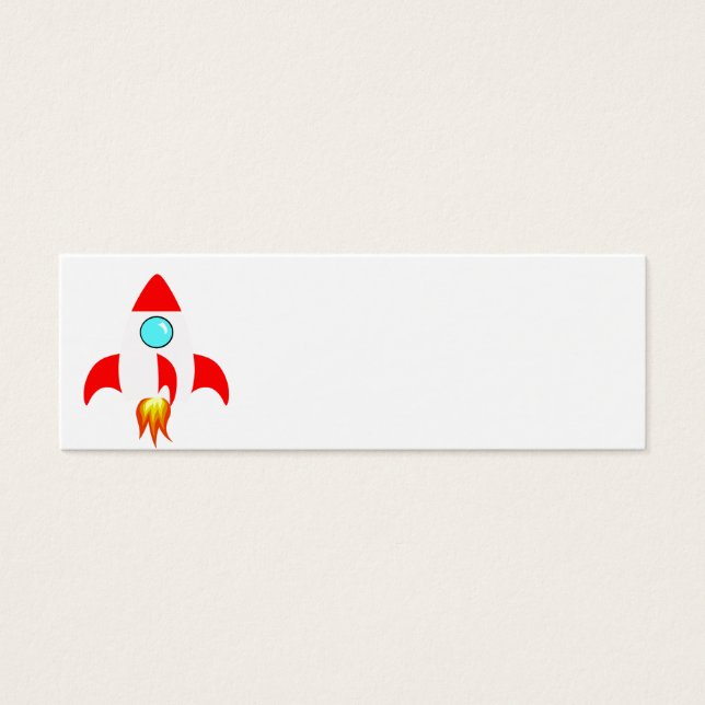 Cartes De Visite Rocket Space (Devant)