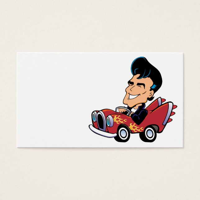 Cartes De Visite Rodeur à chaud (Devant)