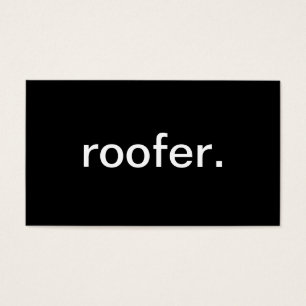 Cartes De Visite Roofer