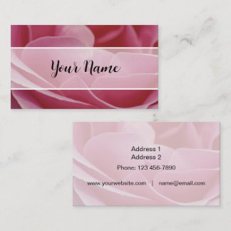 Cartes de visite - Rose-01