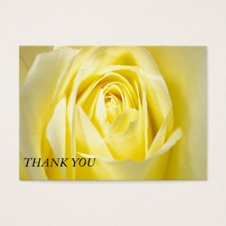 Cartes De Visite Rose jaune profonde