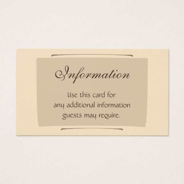 Cartes De Visite Roses crème et café (Devant)