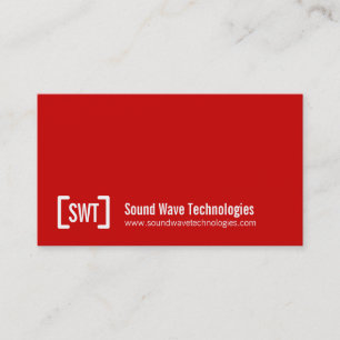 Cartes de visite rouges et blanches professionnell