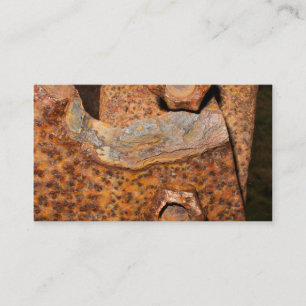 Cartes de visite rouillés de boulons et de vis