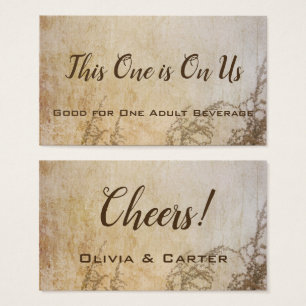 Cartes De Visite Rustique Vintage Pays Meadow Drink Billets