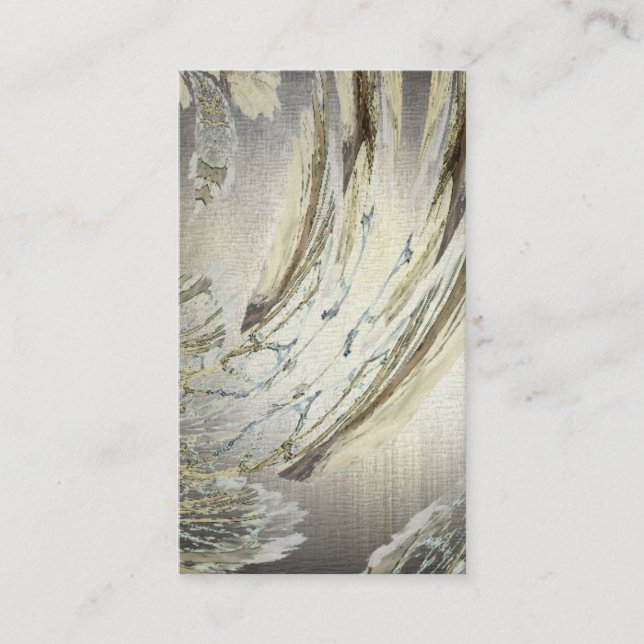 Cartes de visite rustiques de chaman indigène de (Devant)