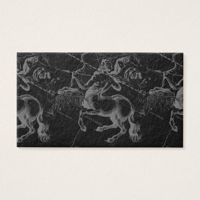 Cartes De Visite Sagittarius Constellation Hevelius1690 nov22-déc21 (Devant)