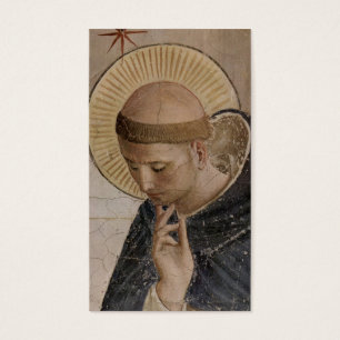 Cartes De Visite Saint François d'Assise en Contemplation