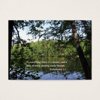 Cartes De Visite Saison Ecclesiastes Lake Forest