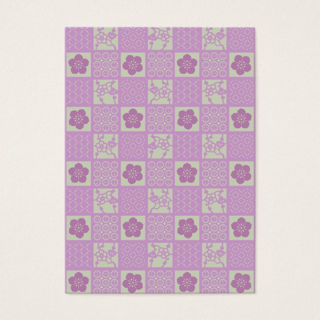 Cartes De Visite sakura (Devant)